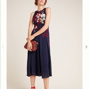 Dress Tanzine Embroidered Midi Dress